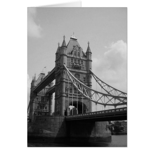 Tower Bridge Gray Card (Vorne)