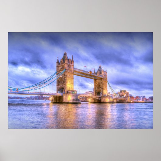 Tower Bridge grenzenlos Poster (Vorne)