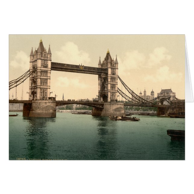 Tower Bridge II, London, England (Vorderseite (Horizontal))