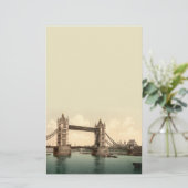 Tower Bridge II, London, England Briefpapier (Stehend Vorderseite)