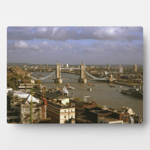 Tower Bridge in den 90er Jahren Fotoplatte