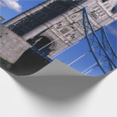 Tower Bridge in den 90er Jahren Geschenkpapier (Ecke)