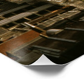 Tower Bridge in den 90er Jahren Poster (Ecke)