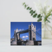 Tower Bridge in den 90er Jahren Postkarte (Stehend Vorderseite)