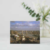Tower Bridge in den 90er Jahren Postkarte (Stehend Vorderseite)