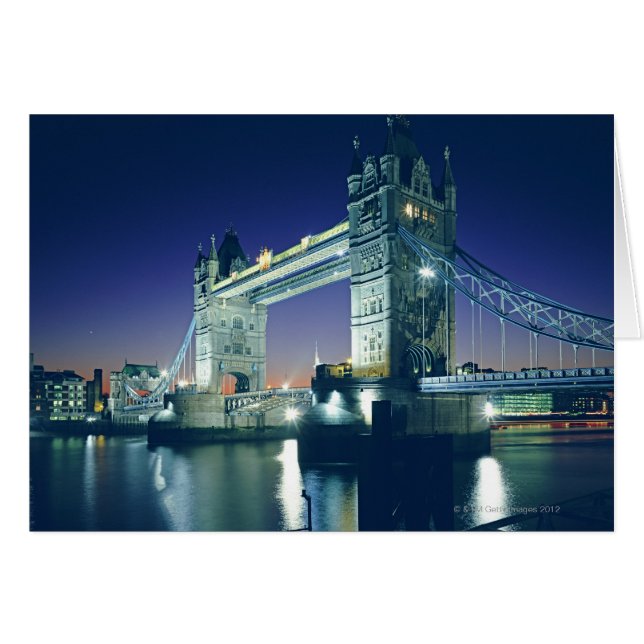 Tower Bridge in Dusk (Vorderseite (Horizontal))