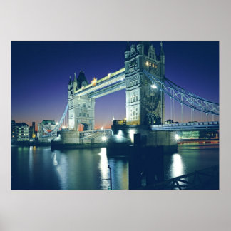 Tower Bridge in Dusk Poster