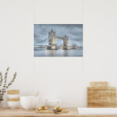 Tower Bridge in London Poster (Küche)
