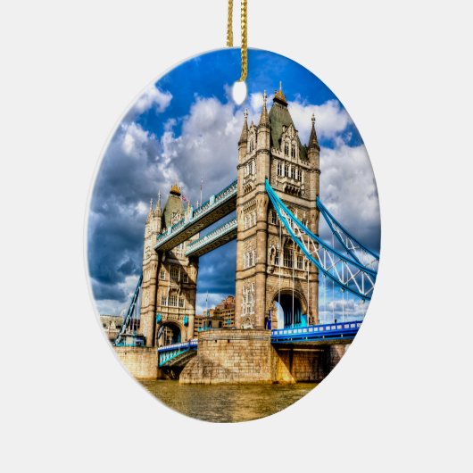 Tower Bridge Keramik Ornament (Rechts)