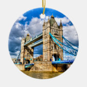 Tower Bridge Keramik Ornament (Vorne)