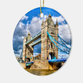 Tower Bridge Keramik Ornament (Links)