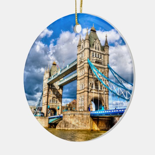 Tower Bridge Keramik Ornament (Links)