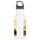 Tower Bridge London 1900 Edelstahlflasche (Rückseite)