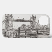 Tower Bridge London 2006 Case-Mate iPhone Hülle (Rückseite (Horizontal))