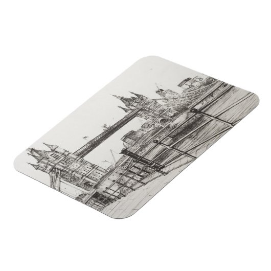 Tower Bridge London 2006 Magnet (Linke Seite)