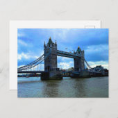 Tower Bridge, London #2 Postcard Postkarte (Vorne/Hinten)