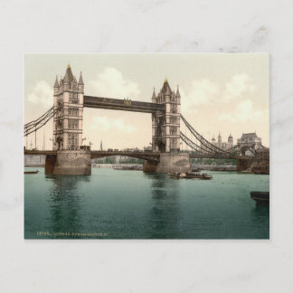 Tower Bridge, London c.1895 Postkarte