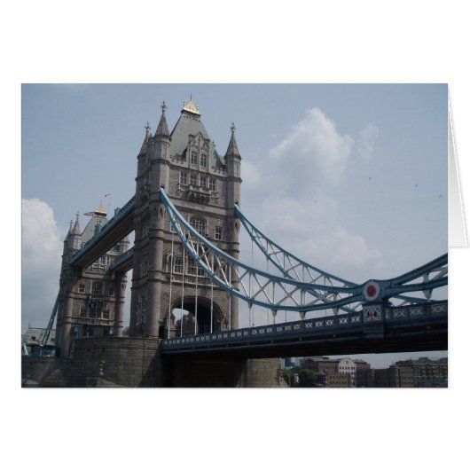 Tower Bridge London Card (Vorderseite (Horizontal))