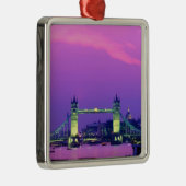 Tower Bridge, London, England 2 Ornament Aus Metall (Rechts)