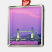 Tower Bridge, London, England 2 Ornament Aus Metall (Links)