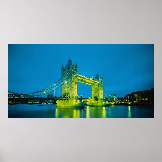 Tower Bridge, London, England 3 Poster (Vorne)