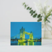 Tower Bridge, London, England 3 Postkarte (Stehend Vorderseite)