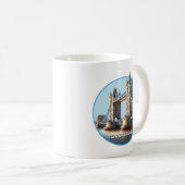 Tower Bridge London England Kaffeetasse (VorderseiteRechts)