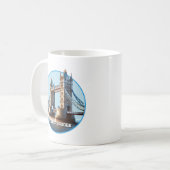 Tower Bridge London England Kaffeetasse (Vorderseite Links)
