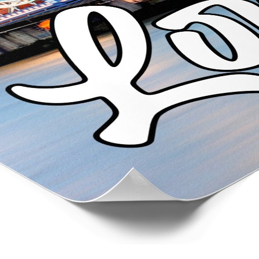 Tower Bridge | London, England Poster (Ecke)