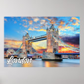 Tower Bridge | London, England Poster (Vorne)