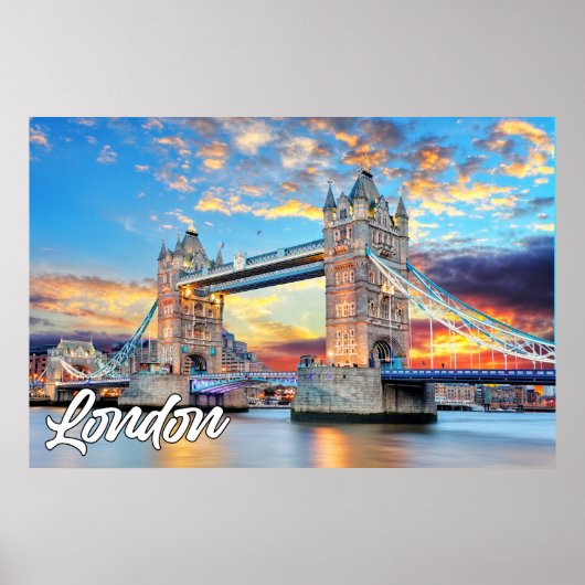 Tower Bridge | London, England Poster (Vorne)