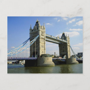 Tower Bridge, London, England Postkarte
