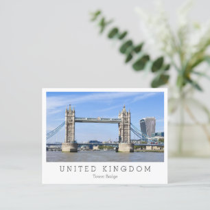 Tower Bridge, London, England Postkarte