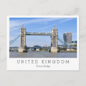 Tower Bridge, London, England Postkarte (Vorderseite)