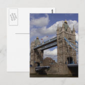 Tower Bridge - London, England Postkarte (Vorne/Hinten)