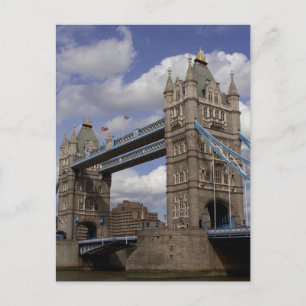 Tower Bridge - London, England Postkarte