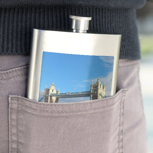 Tower Bridge London. Flachmann (Beispiel)