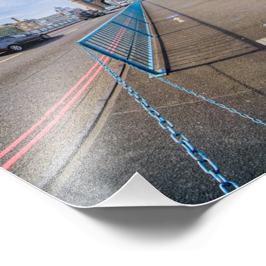 Tower Bridge, London Fotodruck (Ecke)