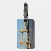 Tower Bridge, London Gepäckanhänger (Rückseite vertikal)