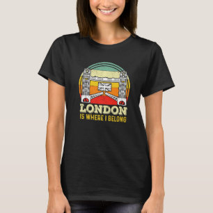 Tower Bridge London Großbritannien Themse England T-Shirt