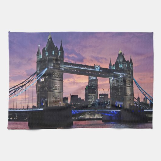 Tower Bridge, London Handtuch (Horizontal)
