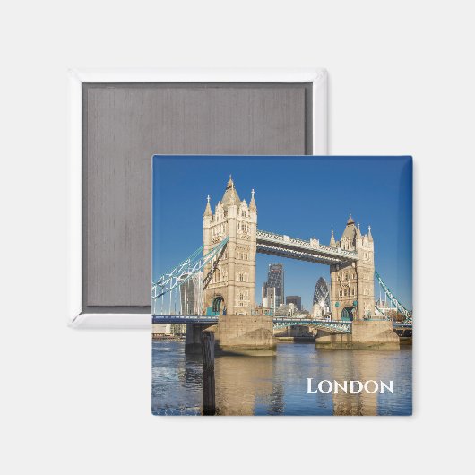 Tower Bridge London Kühlschrank Magnet (Vorderseite/Rückseite)