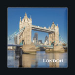 Tower Bridge London Kühlschrank Magnet<br><div class="desc">Kühlschrankmagnet mit Tower Bridge</div>