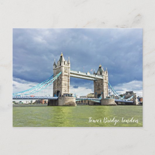Tower Bridge, London Landschaftsfotografie Postkarte (Vorderseite)