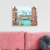 Tower Bridge London Leinwand (Insitu (Wohnzimmer))