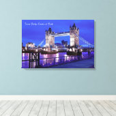 Tower Bridge London Leinwanddruck (Insitu (Holzboden))