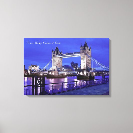 Tower Bridge London Leinwanddruck (Vorderseite)