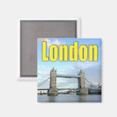 Tower Bridge - London Magnet (Vorderseite/Rückseite)