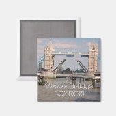 Tower Bridge London Magnet (Vorderseite/Rückseite)