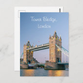 Tower Bridge, London Postcard Postkarte (Vorne/Hinten)